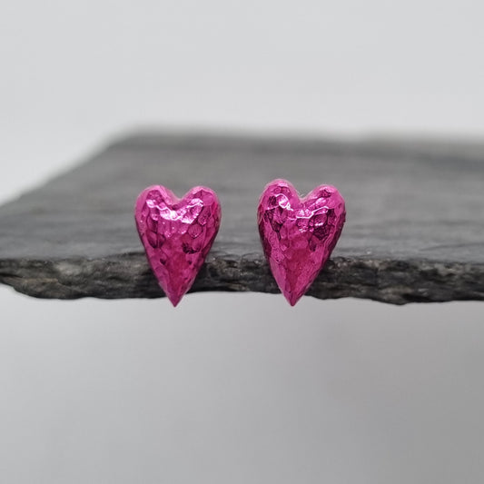 Heart Stud Earrings