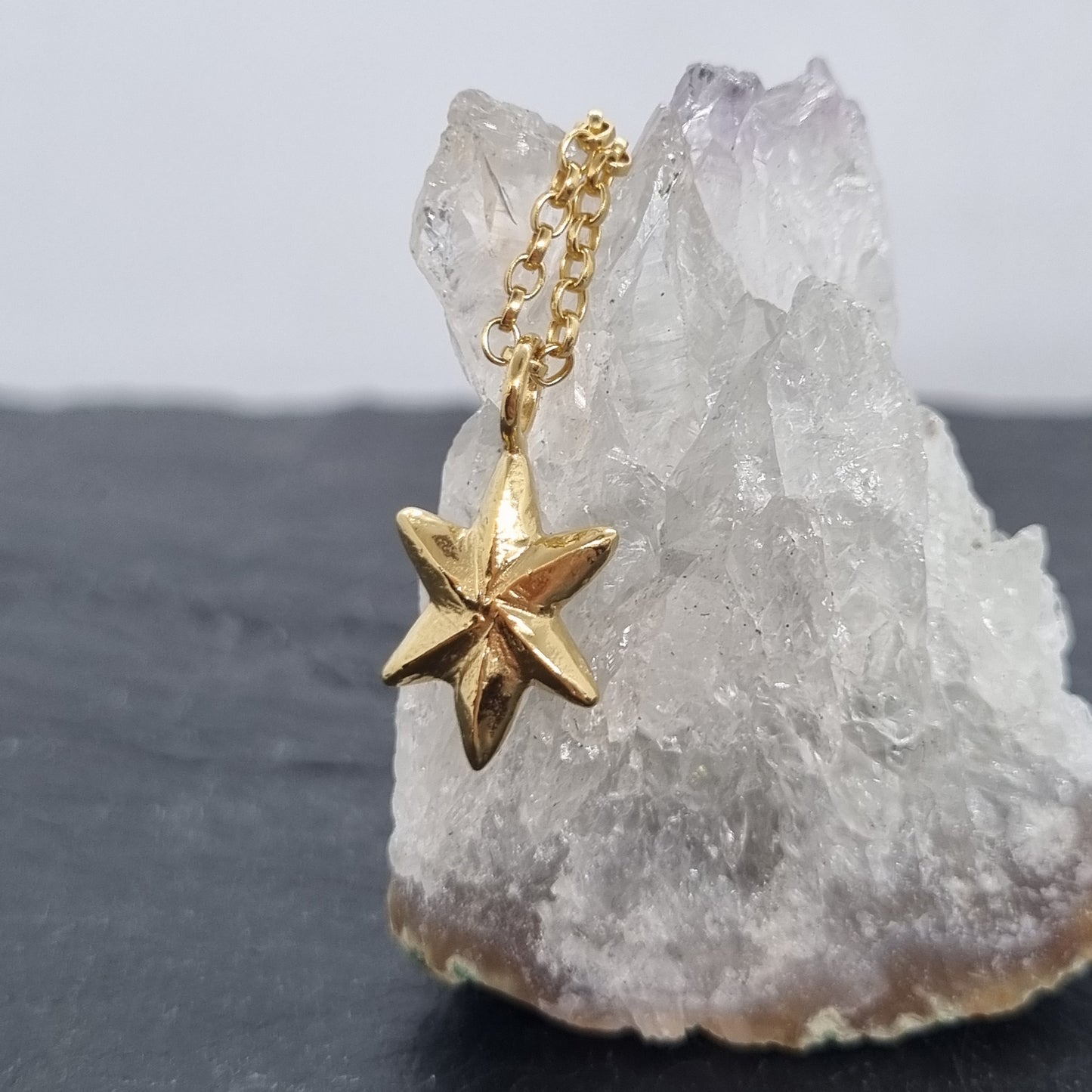 Facet Star Necklace