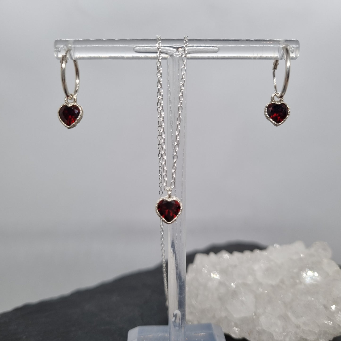 Garnet Heart Set