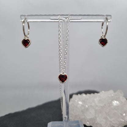 Garnet Heart Set