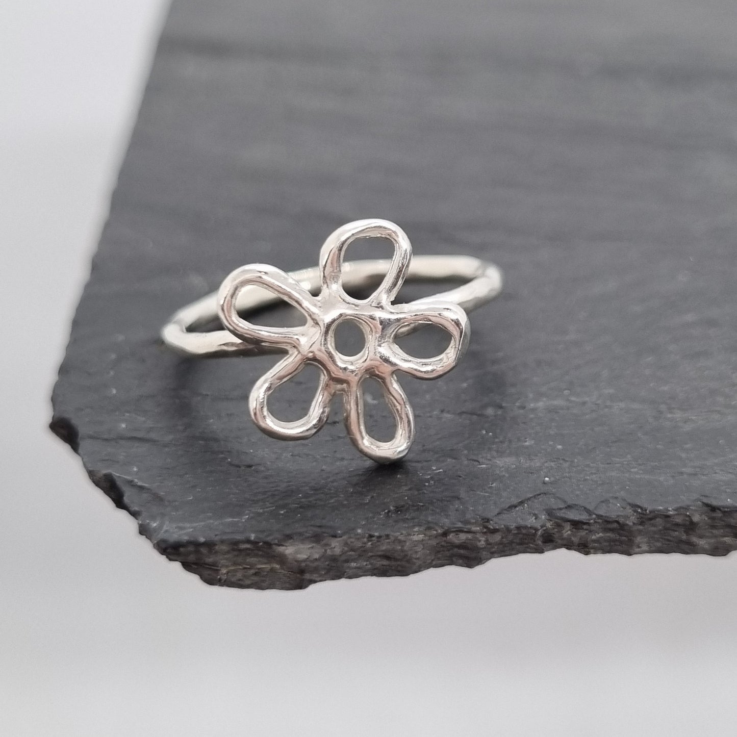 Mini Molten Flower Ring