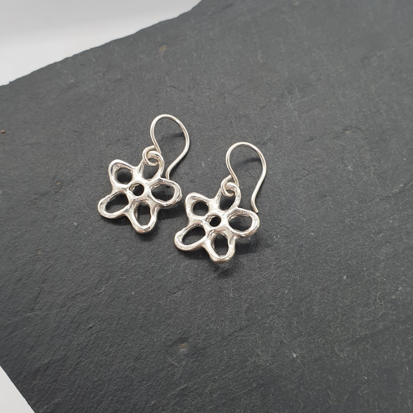 Molten Flower Earrings