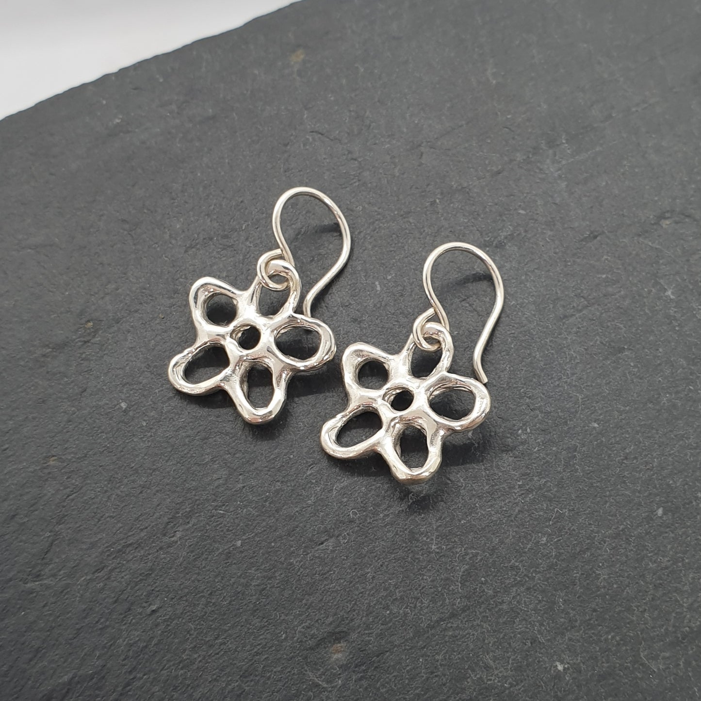 Molten Flower Earrings