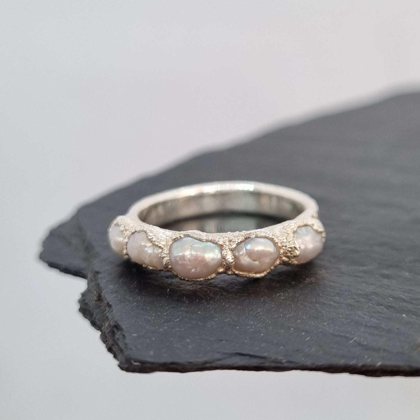 Multi Freshwater Pearl Ring