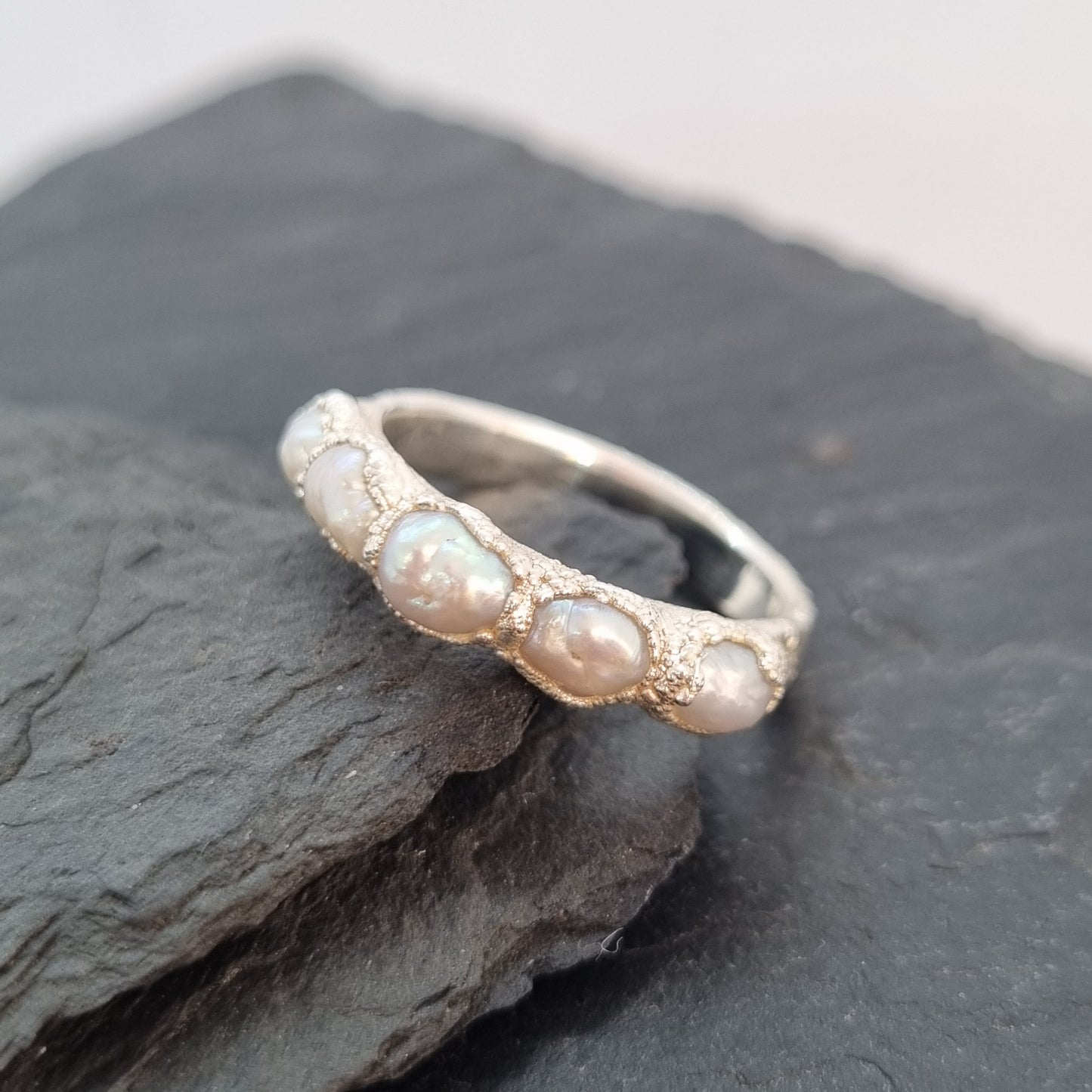 Multi Freshwater Pearl Ring