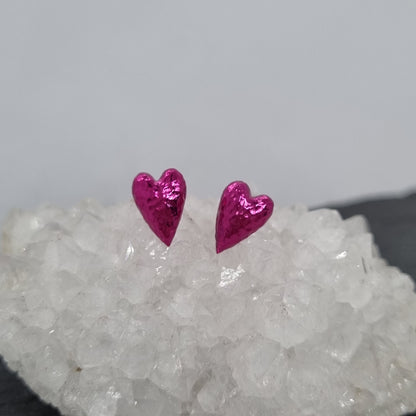 Heart Stud Earrings