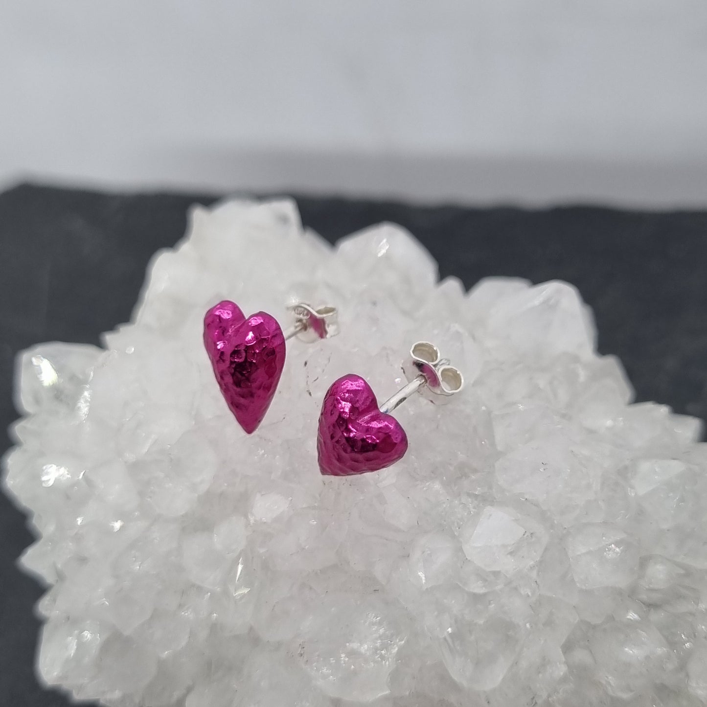 Heart Stud Earrings