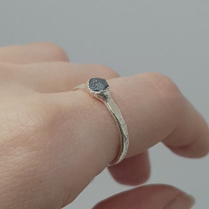 Raw Sapphire Ring