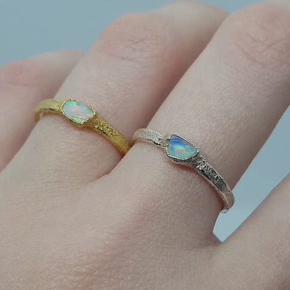 Raw Opal Ring