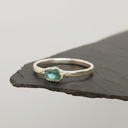 Raw Apatite Ring