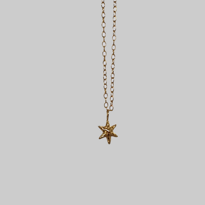 Tiny Star Set Gold Plated Silver